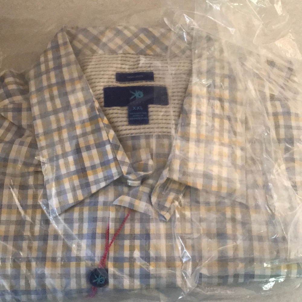 Egara long sleeve dress shirt xxl new in package